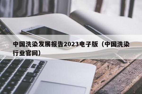 中国洗染发展报告2023电子版（中国洗染行业官网）